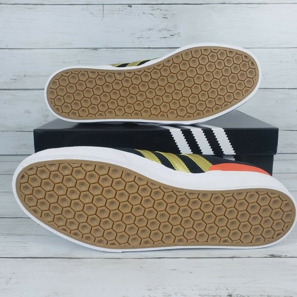 Adidas Busenitz Vulc II Black Athletic Skate Shoe - Picture 2 of 11